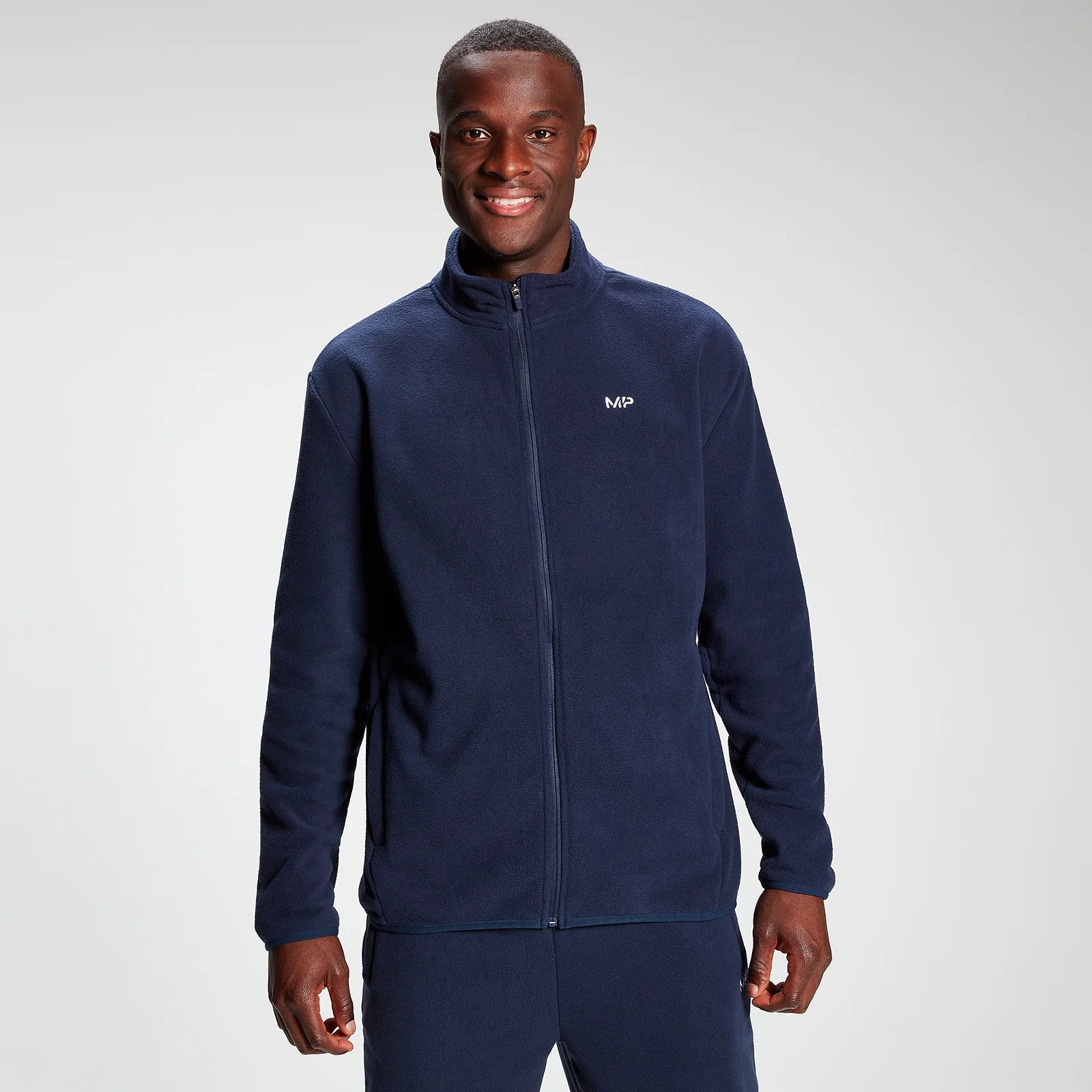 Forro polar con cremallera Rest Day para hombre de MP - Azul marino - XXS Imagen 1