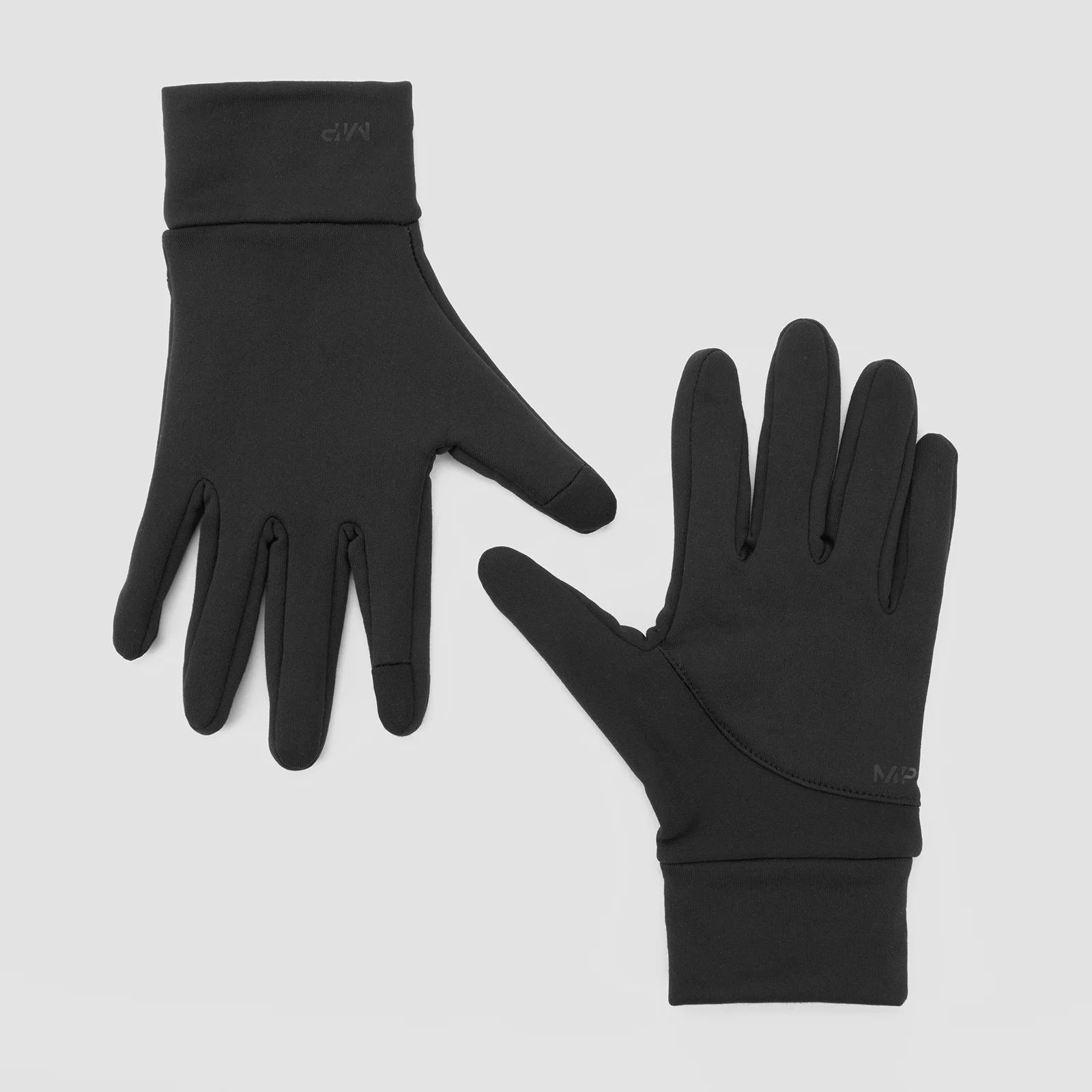 Guantes reflectantes para correr de MP - Negro - S/M Imagen 1