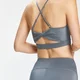 Sujetador deportivo con espalda cruzada Composure para mujer de MP - Gris carbón