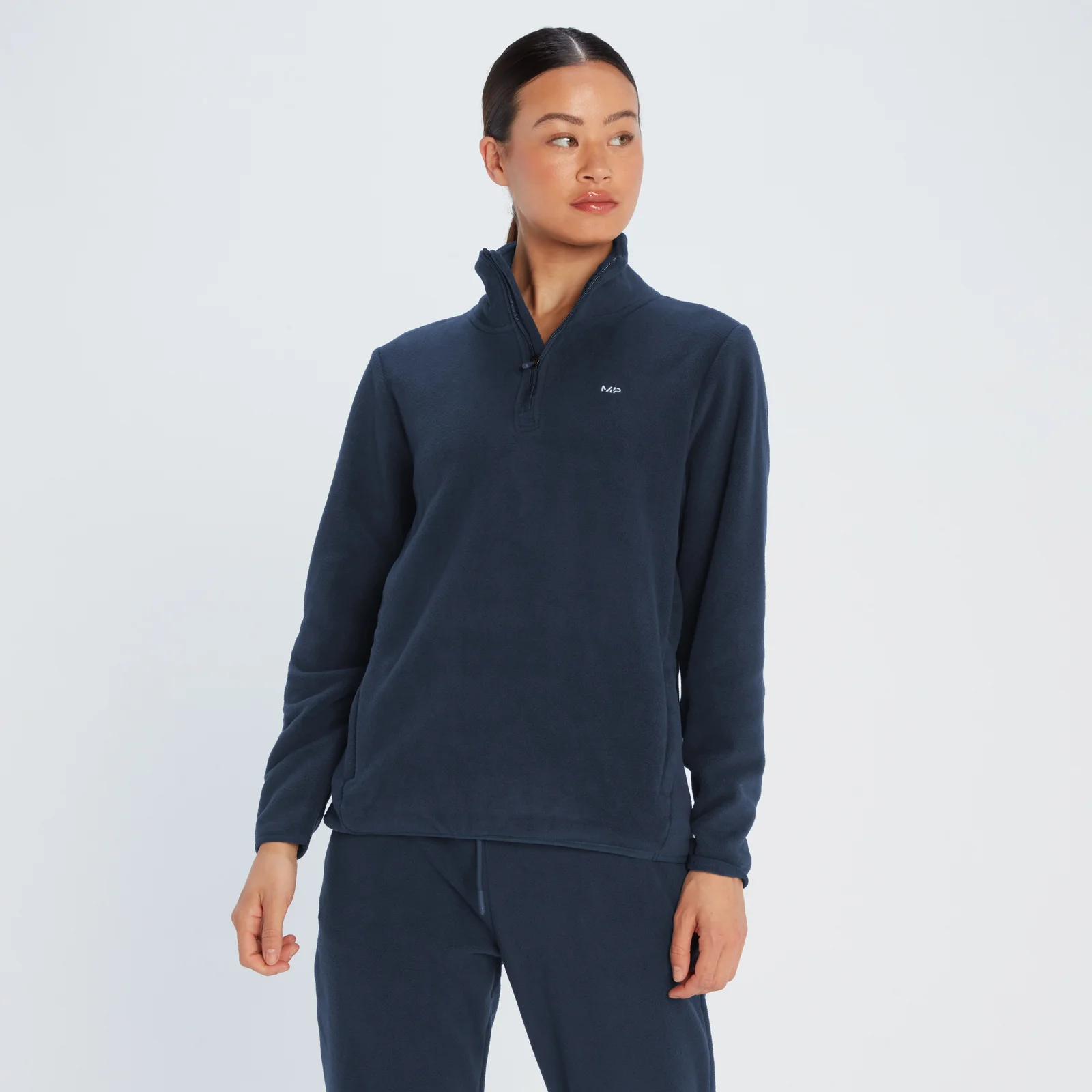 MP Women's Rest Day 1/4 Zip Fleece - Navy - XXS Imagen 1