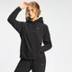 Sudadera con capucha de forro polar para mujer Essentials de MP - Negro