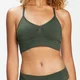 Bralette sin costuras Essentials para mujer de MP - Verde apagado