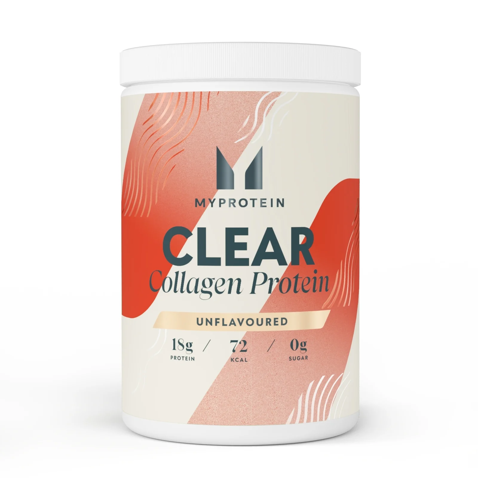 Clear Collagen Powder Tub - 30raciones - Sin Sabor Imagen 1