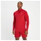 Camiseta de entrenamiento con cremallera de 1/4 para hombre de MP - Carmesí