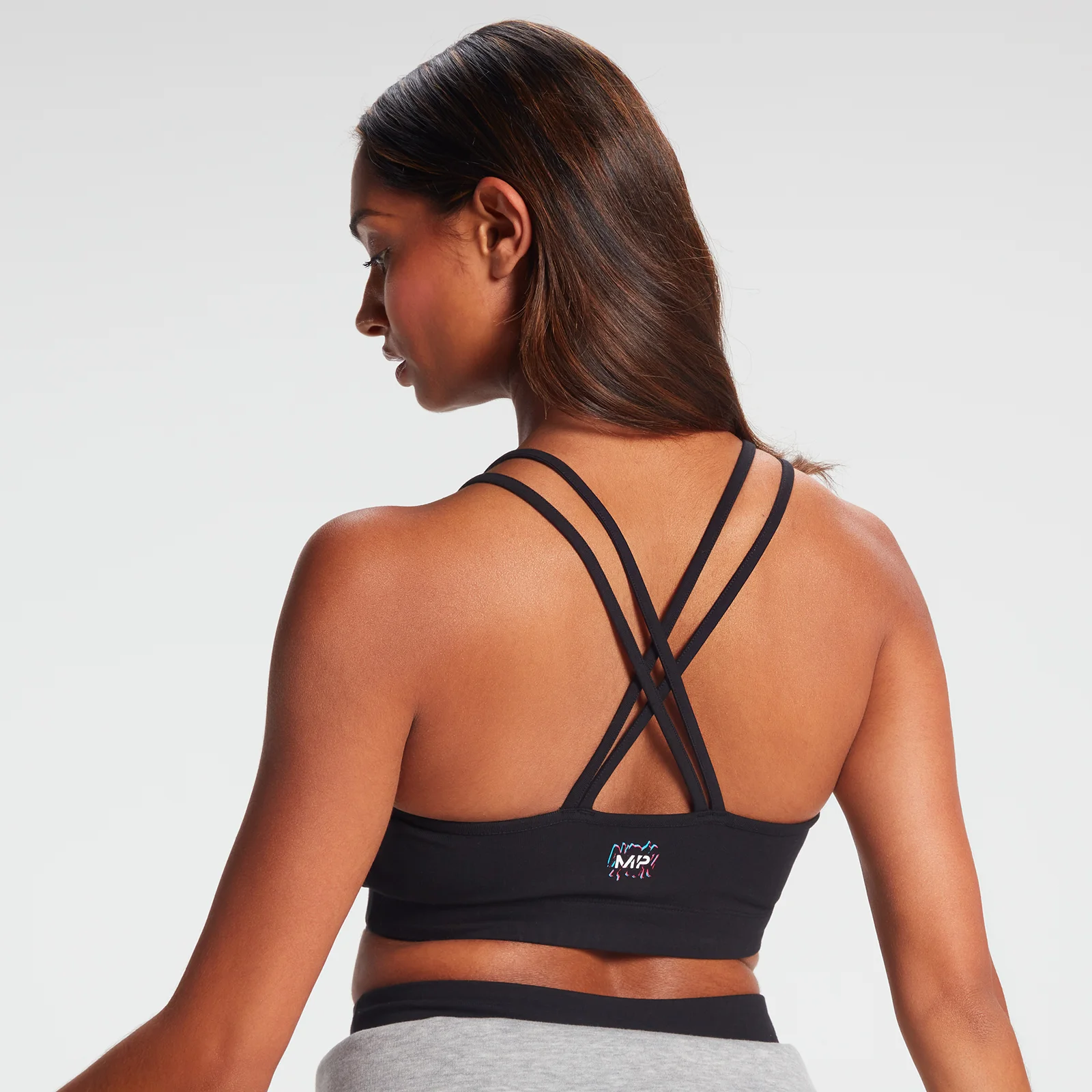 Sujetador deportivo Retro Lift para mujer de MP - Negro - XXS Imagen 1