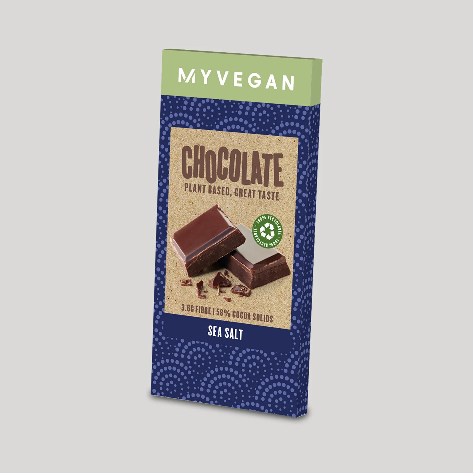 Chocolate Vegano - 35g - Sea Salt Imagen 1