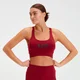 Sujetador deportivo para mujer de MP - Rojo oscuro