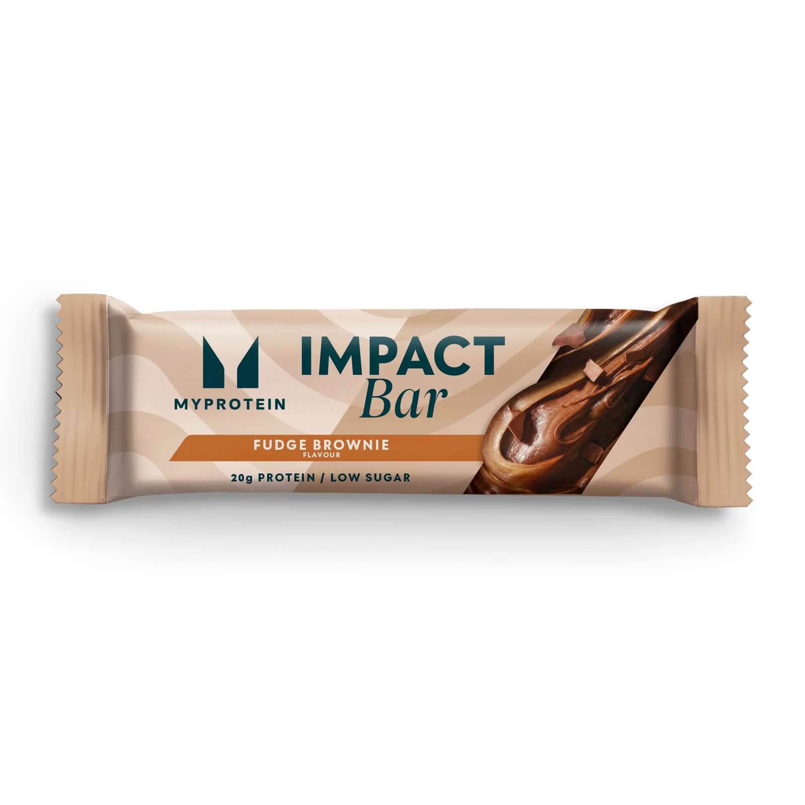 Barrita Impact Protein - 64g - Chocalate y Caramelo (Fudge) Imagen 1