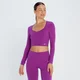 Camiseta de manga larga Power para mujer de MP - Morado