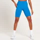 Pantalón corto de ciclismo Power para mujer de MP - Azul medio