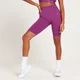 Pantalón corto de ciclismo Power para mujer de MP - Morado