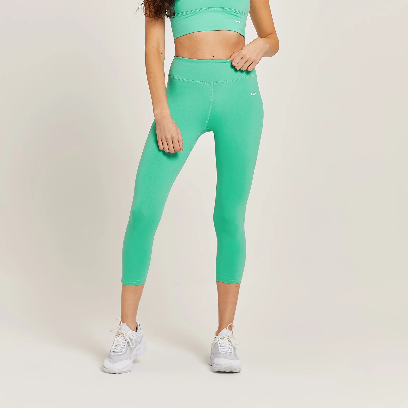Mallas 3/4 Power para mujer de MP - Verde hielo - XXS Imagen 1