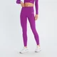 Mallas Power con paneles de rejilla para mujer de MP - Morado
