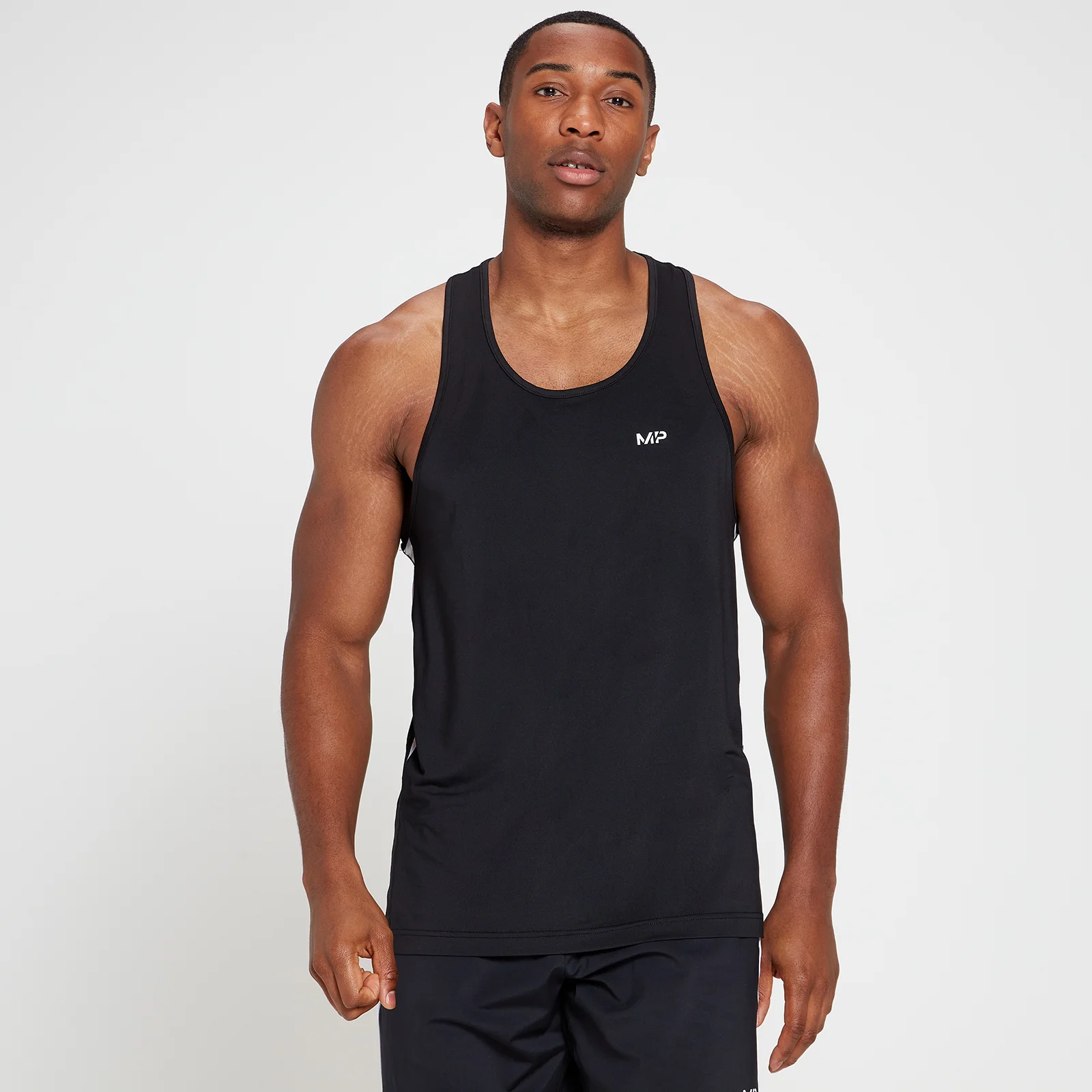 Camiseta sin mangas Tempo para hombre de MP - Negro - XXS Imagen 1