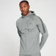 Sudadera con capucha y cremallera Tempo para hombre de MP - Gris tormenta