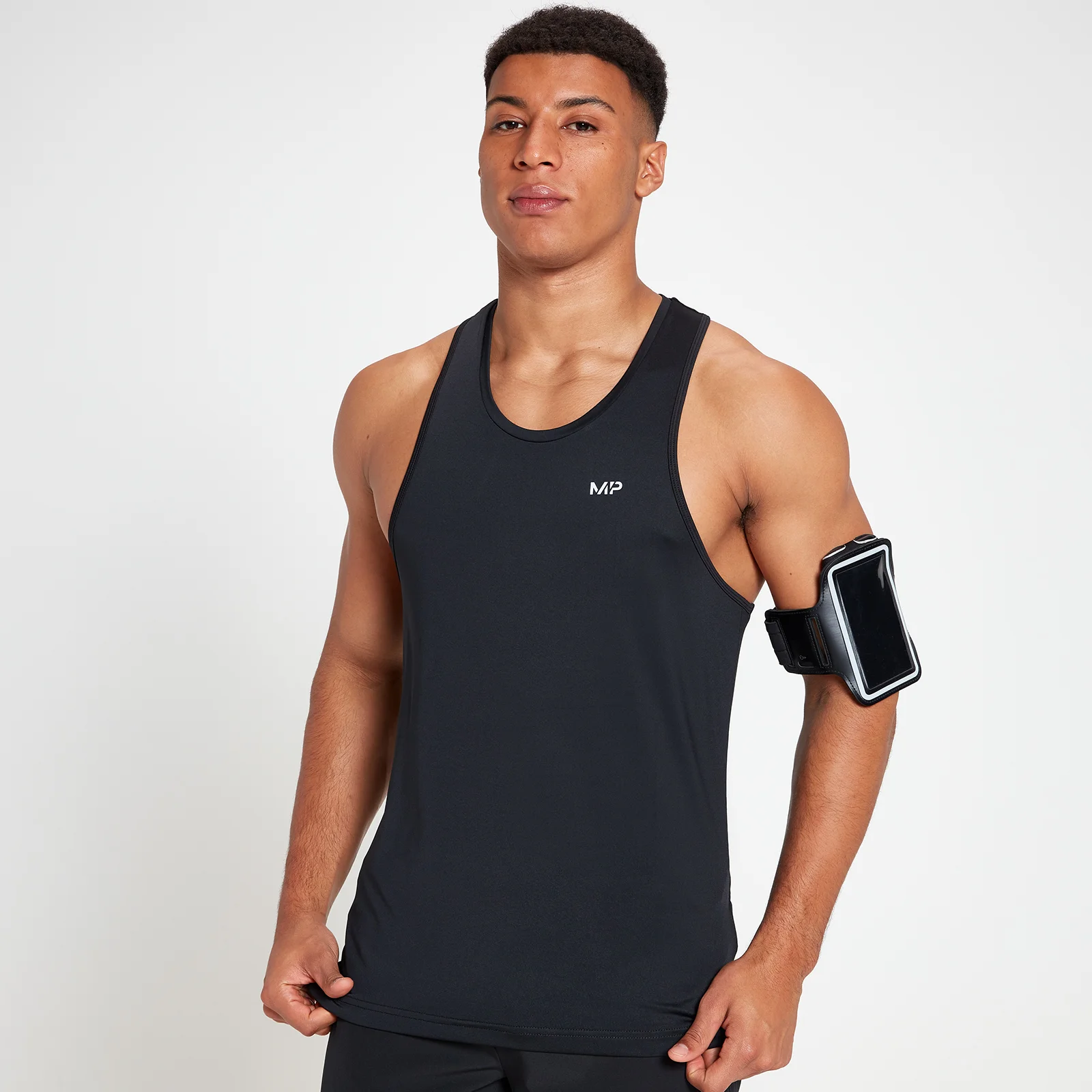 Camiseta de tirantes Velocity para hombre de MP - Negro - XXS Imagen 1