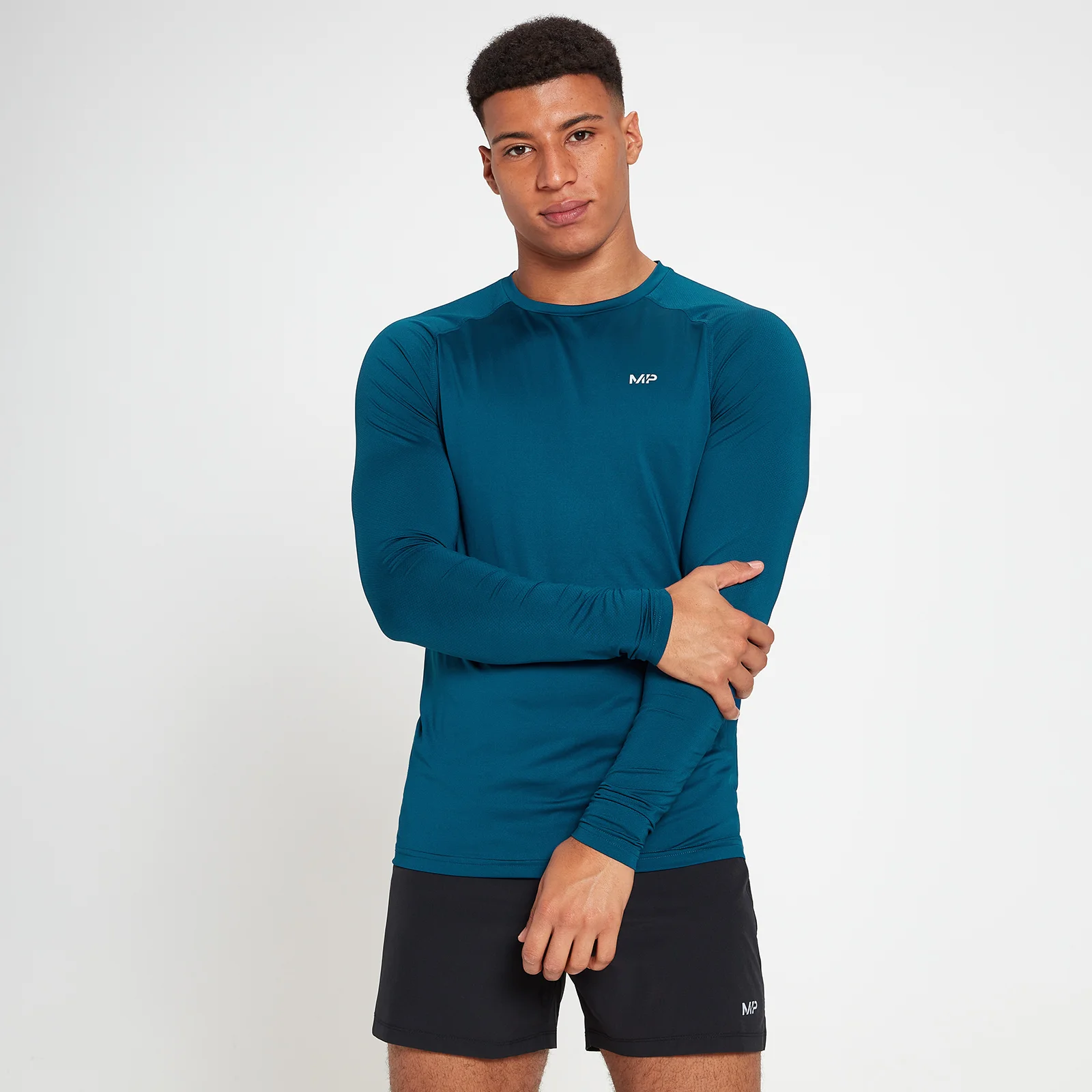 Camiseta de manga larga Velocity para hombre de MP - Poseidón - XXS Imagen 1