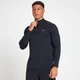 Camiseta Velocity con cremallera de 1/4 para hombre de MP - Negro