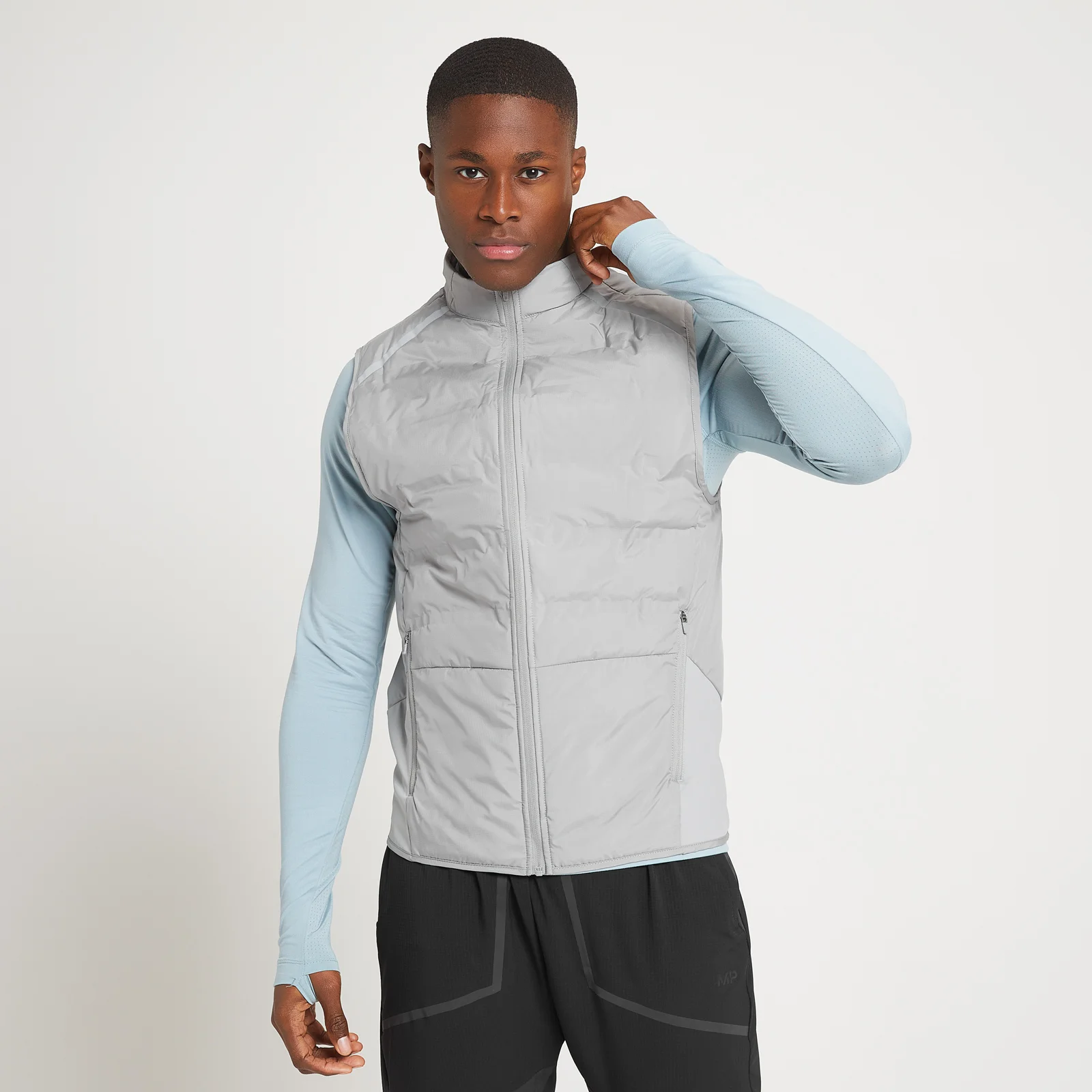 Chaleco Velocity Ultra para hombre de MP - Gris tormenta - XXS Imagen 1