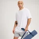 Camiseta extragrande de manga corta Composure para hombre de MP - Blanco