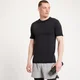 Camiseta de manga corta sin costuras Tempo Ultra para hombre de edición limitada - Negra