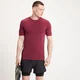 Camiseta de manga corta y sin costuras Tempo Ultra para hombre de MP - Granate