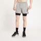 Pantalón corto Tempo Ultra 2 en 1 para hombre de MP - Gris tormenta