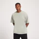Camiseta de entrenamiento extragrande de manga corta Dynamic para hombre de MP - Gris tormenta