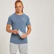 Camiseta de manga corta Form para hombre de MP - Azul acero