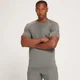 Camiseta de manga corta de entrenamiento con gráfico de MP repetido para hombre de MP - Gris carbón