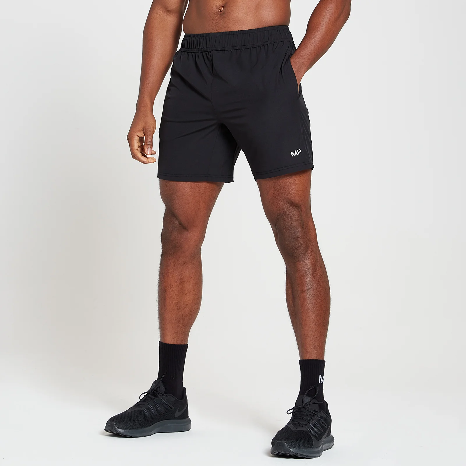 Pantalón corto de entrenamiento Run Graphic para hombre de MP - Negro - XXS Imagen 1