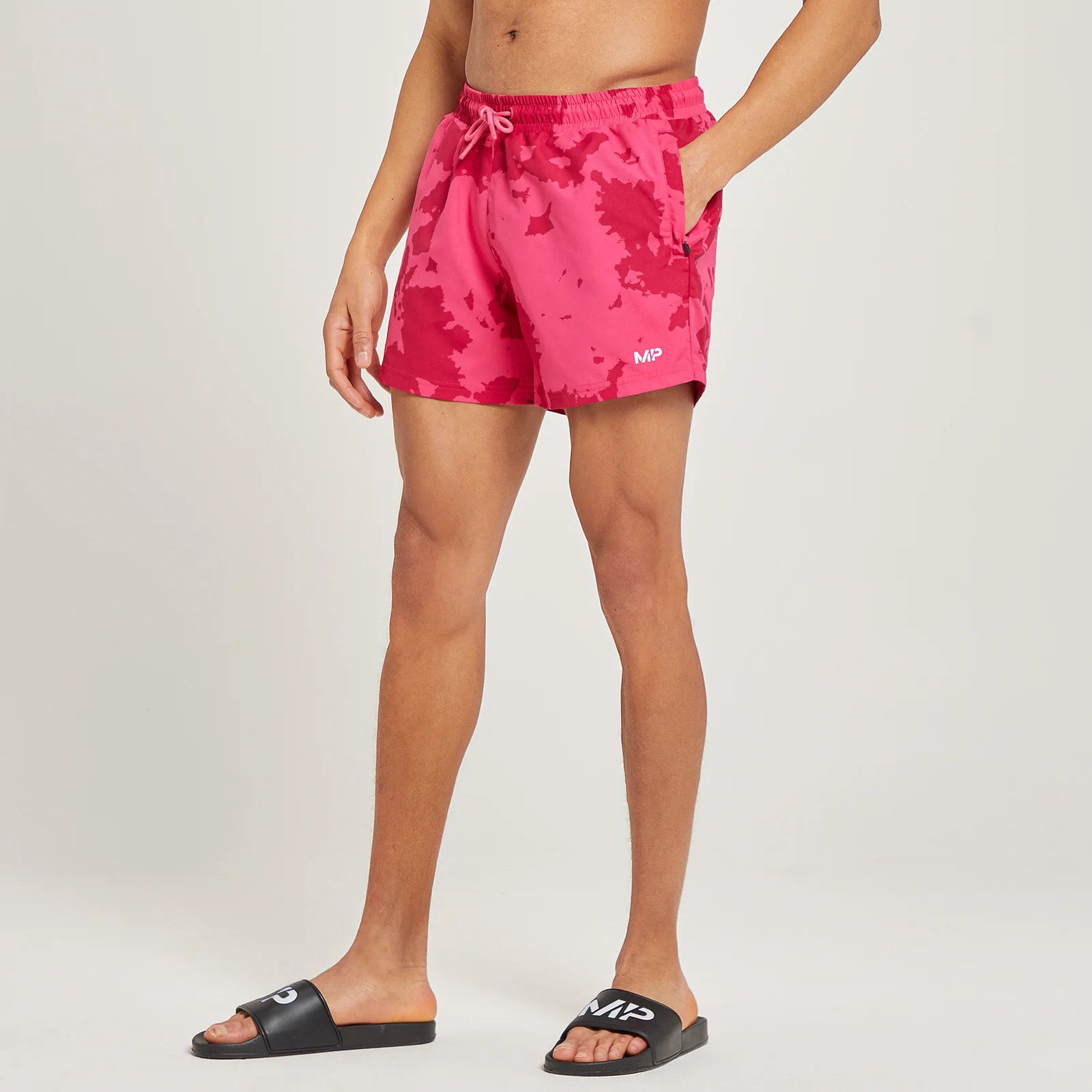 Bañador estampado Atlantic para hombre de MP - Magenta - XXS Imagen 1