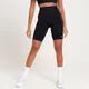 Pantalón corto de ciclismo sin costuras Tempo para mujer de MP - Negro
