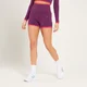 Pantalón corto sin costuras Adapt para mujer de MP - Morado oscuro