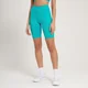 Pantalón corto de ciclismo Power Ultra para mujer de MP - Verde laguna