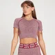 Camiseta de manga corta Curve Crop para mujer MP - Cereza negra