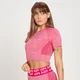 Camiseta de manga corta Curve Crop para mujer MP - Magenta