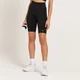Pantalón corto de ciclismo de talle alto Curve para mujer de MP - Negro