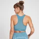 Sujetador deportivo Velocity para mujer de MP - Azul piedra