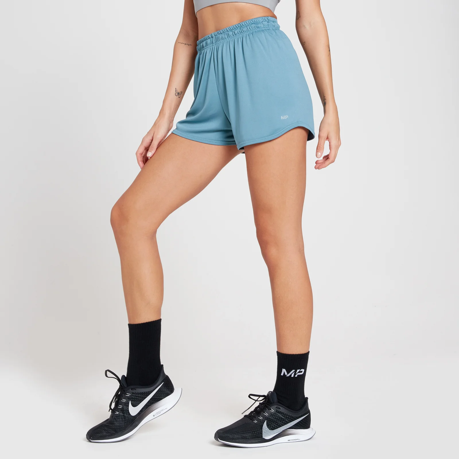 Pantalón corto de punto Velocity para mujer de MP - Azul piedra - XXS Imagen 1