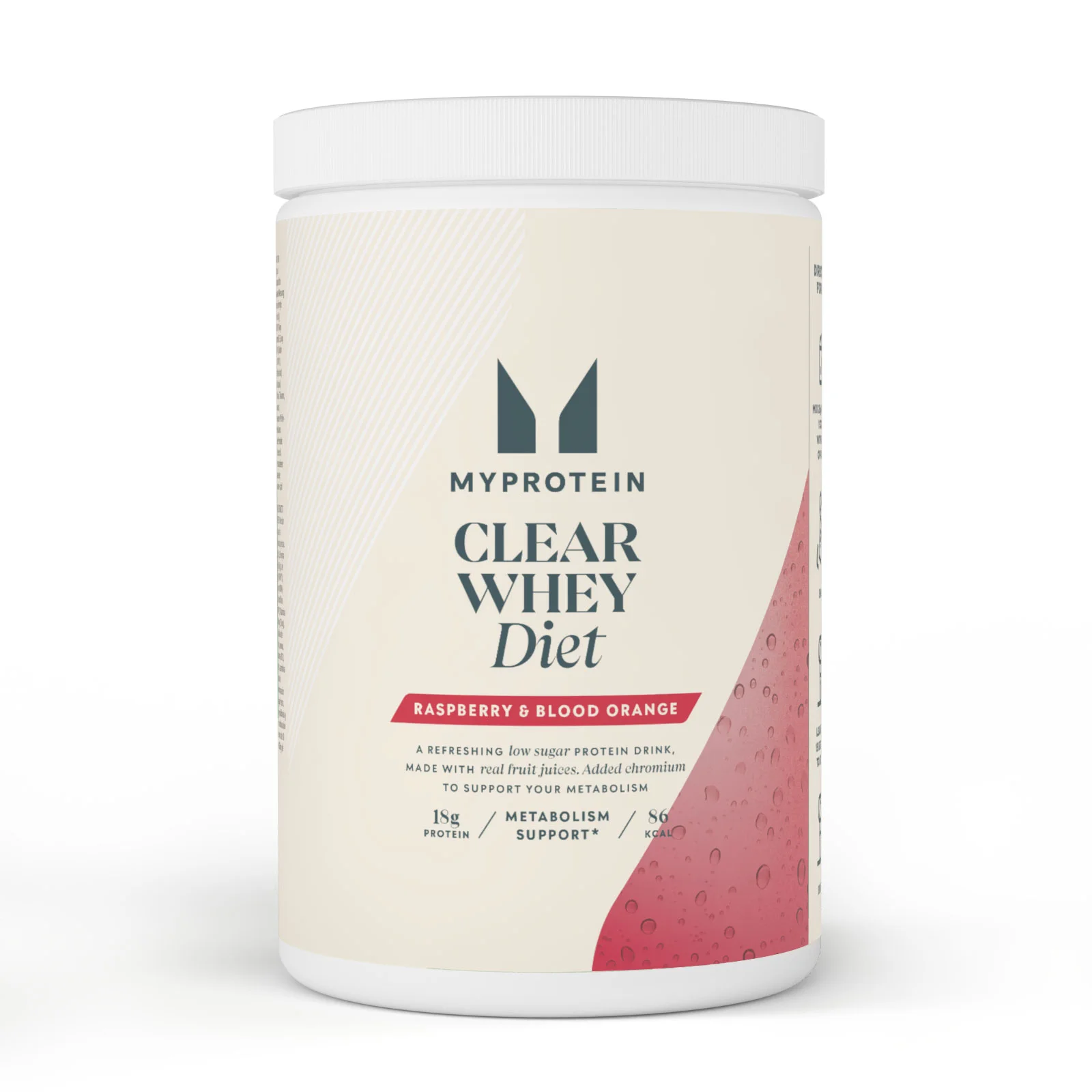 Clear Whey Diet - 500g - Raspberry & Blood Orange Imagen 1