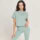 Camiseta corta para mujer de MP - Azul hielo