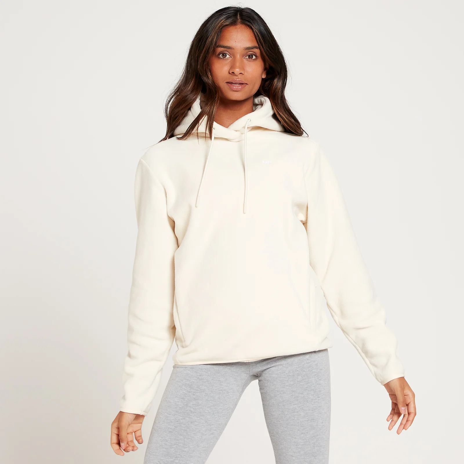 Sudadera con capucha de forro polar para mujer Essentials de MP - Crudo - XXS Imagen 1