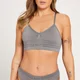 Bralette sin costuras para mujer de MP - Gris carbón