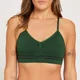 Bralette sin costuras para mujer de MP - Verde oscuro