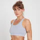 Bralette de algodón para mujer de MP - Gris jaspeado