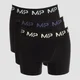 Bóxeres con logotipos de color para hombre de MP (paquete de 3) - Negro/Verde escarcha/Azul acero/Azul hielo