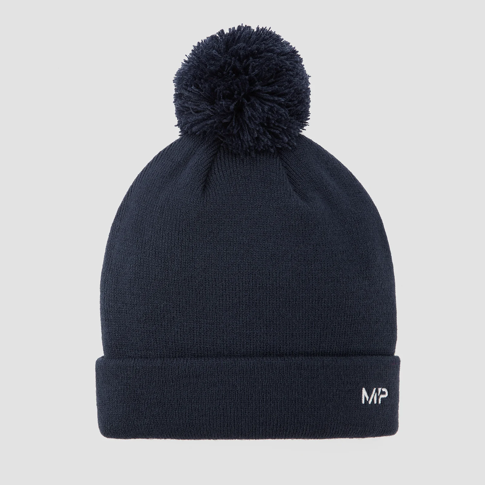 Gorro con pompón de MP - Azul marino/Blanco Imagen 1