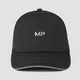Gorra transpirable de entrenamiento de MP - Negra/Reflectante