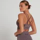 Sujetador deportivo de entrenamiento Dynamic sin costuras para mujer de MP - Pardo rojizo